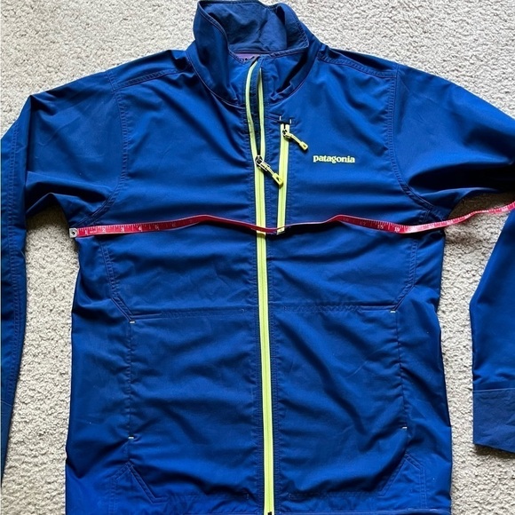 Patagonia Men’s Wind Shield Hybrid Soft Shell Full Zip Jacket Like New condition - Picture 6 of 9